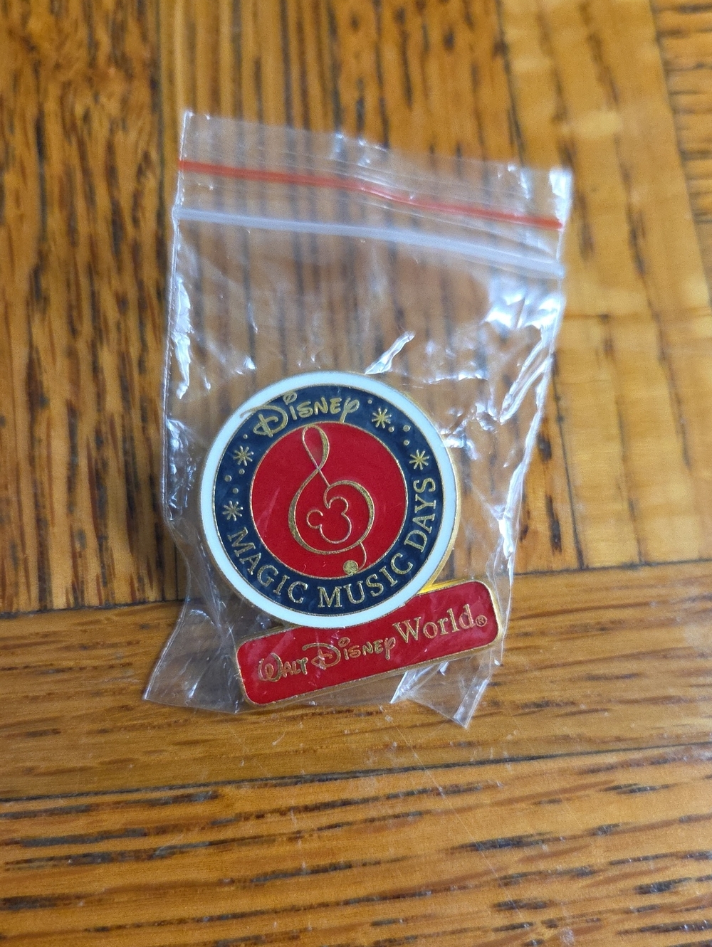 Disney Magic Music Days Enamel Pin - Red & Blue